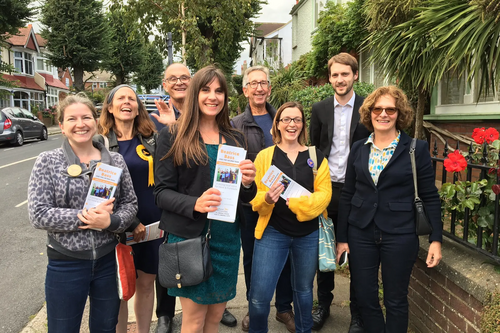 Hove canvassing GE 2019