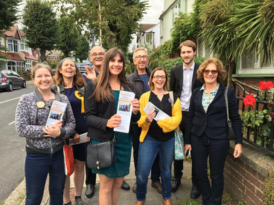 Hove canvassing GE 2019