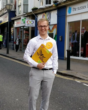 Lib Dem spokesperson for Brighton Kemptown, Ben Thomas