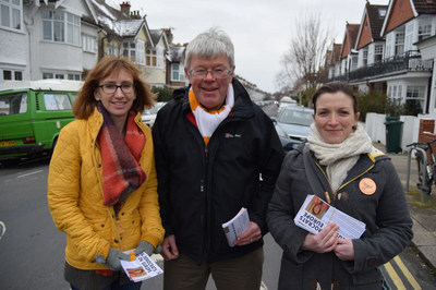 Goldsmid Focus Team - Elizabeth Craig, Andrew England and Orla May